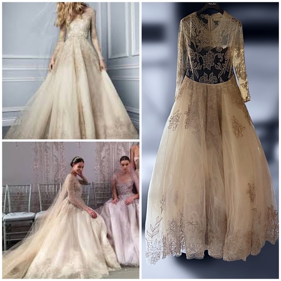 Monique Lhuillier Dresses & Skirts - MONIQUE LHULLIER PLATINUM | Elizabeth | Spring 2015 | Ballgown wedding dress